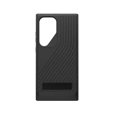Étui Denali de ZAGG avec béquille (noir) pour Samsung Galaxy S24 Ultra