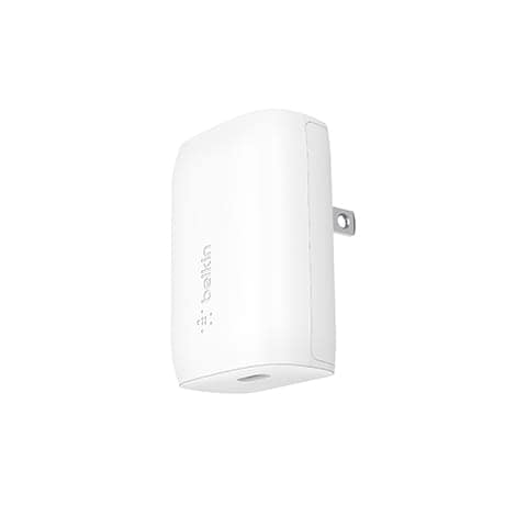 Chargeur mural rapide BoostCharge 3.0 USB-C de 30 W – Belkin (blanc)