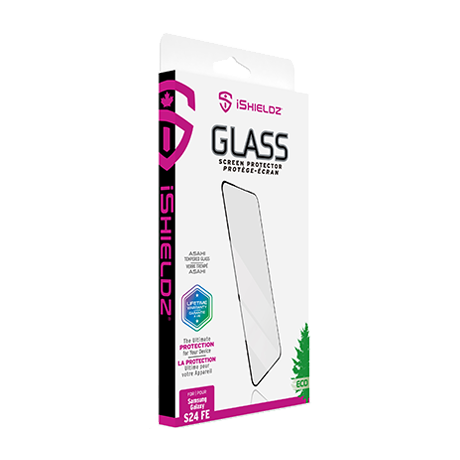 iShieldz tempered glass screen protector for Samsung Galaxy S24 FE