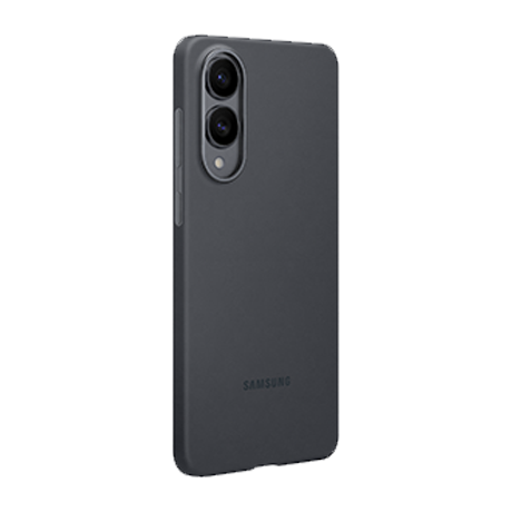 Image numéro 2 de Étui en silicone Samsung (noir) pour Samsung Galaxy S25 Edge