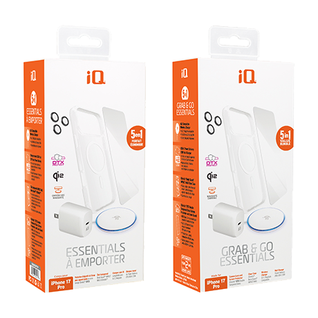 Image numéro 1 de Ensemble iQ Essentials pour iPhone 17 Pro