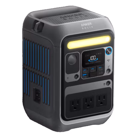 Image 3 of Anker SOLIX C300 portable power station (288 Wh, grey)