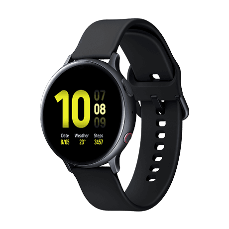Samsung Galaxy Watch Active2 44 mm Alu Black- default - 105158 (handset version)