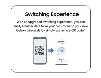 Switching experience.