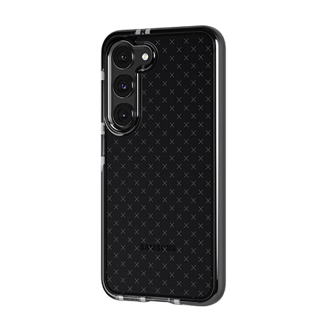 Image 2 of Tech21 Evo Check case (smokey black) for Samsung Galaxy S23