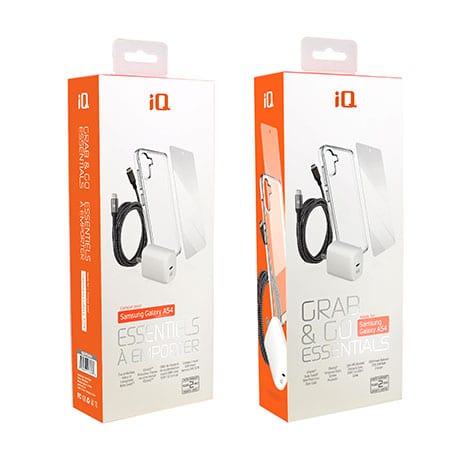 Trousse d’accessoires essentiels Qi pour Samsung Galaxy A54 5G