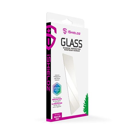 iSHIELDZ tempered glass screen protector for Moto G 5G 2023