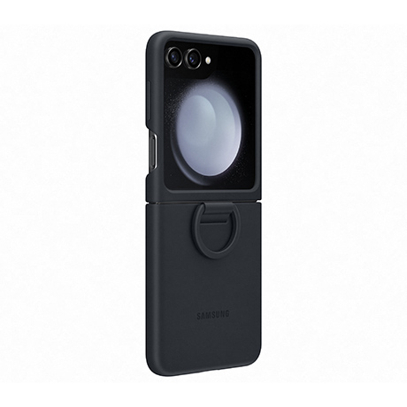 Image 2 of Samsung silicone ring case (indigo) for Samsung Galaxy Z Flip5