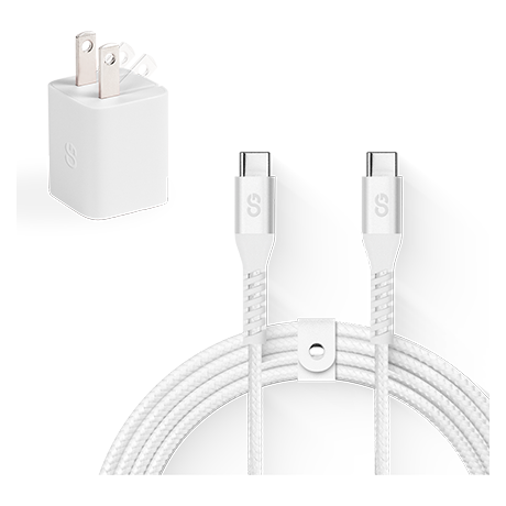 Trousse de chargement Vibrance de LOGiiX (blanc)