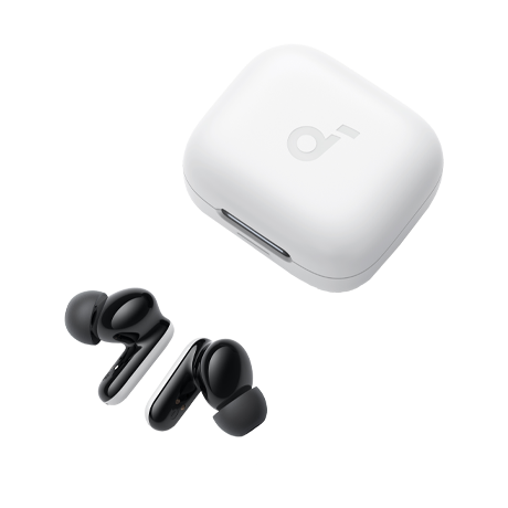 Image 3 of Soundcore P30i true wireless earbuds (white)