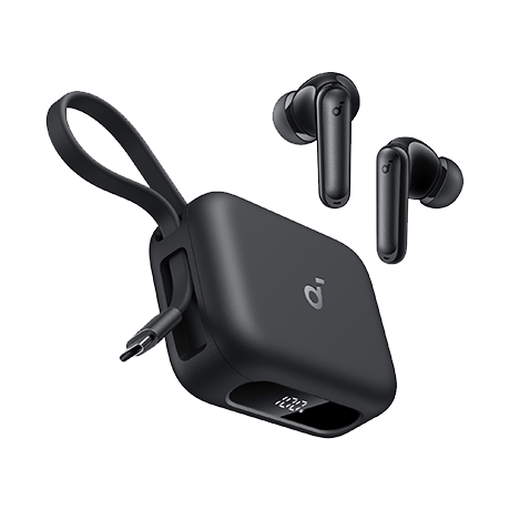 Image 2 of Soundcore P41i true wireless earbuds (black)