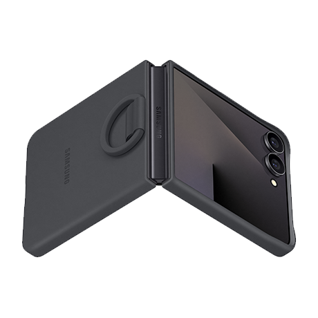 Image 3 of Samsung Silicone Case (black) for Samsung Galaxy Z Flip7