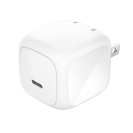 Image numéro 2 de Chargeur mural BoostCharge USB-C de Belkin (45 W, blanc)