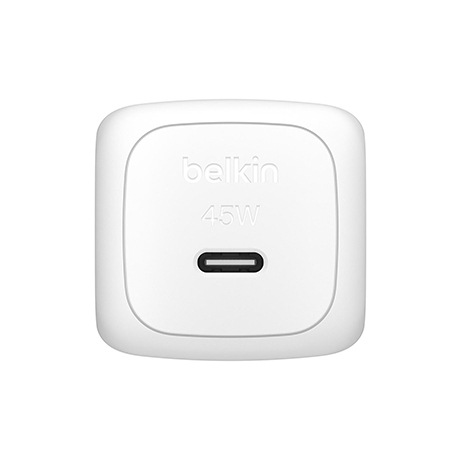 Image numéro 3 de Chargeur mural BoostCharge USB-C de Belkin (45 W, blanc)