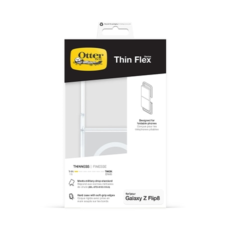 Étui OtterBox Thin Flex (transparent) pour Samsung Galaxy Z Flip8