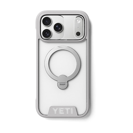 YETI LoadOut case (clear/grey) for iPhone 18 Pro/17 Pro