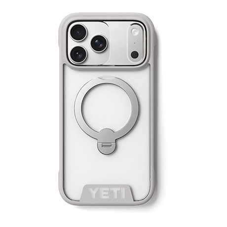 YETI LoadOut case (clear/grey) for iPhone 18 Pro Max/17 Pro Max