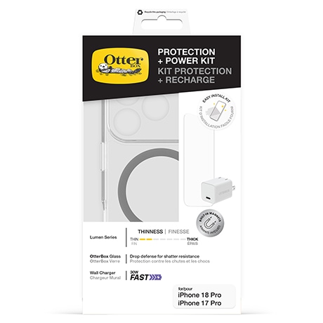 OtterBox Lumen bundle (3 pieces) for iPhone 18 Pro/17 Pro