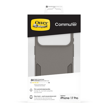 OtterBox Commuter case with MagSafe (grey) for iPhone 18 Pro/17 Pro