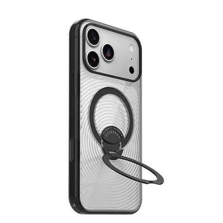 Image numéro 2 de Étui OtterBox Symmetry Stand avec MagSafe (noir) pour iPhone 18 Pro Max/17 Pro Max