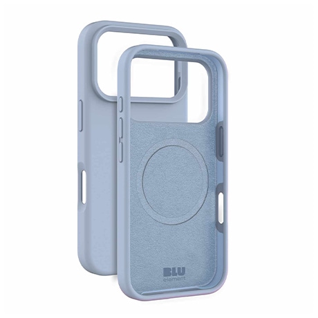 Image numéro 2 de Étui en silicone MagSafe de Blu Element (bleu) pour iPhone 18 Pro Max/17 Pro Max