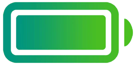 Illustration of a fully charged battery icon
