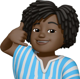 Illustration d’une maman souriante tenant sa main à son oreille comme si c’était un téléphone