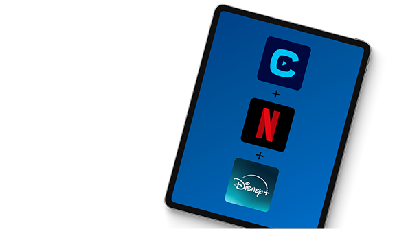 Two women smiling while looking at a smartphone, representing Bell Mobility offers.