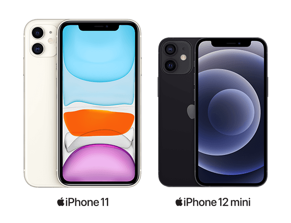 iPhone 11 and iPhone 12 mini