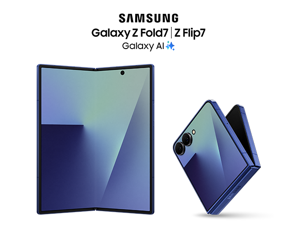 Samsung Galaxy Z Flip 7 and Z Fold 7 with Galaxy AI