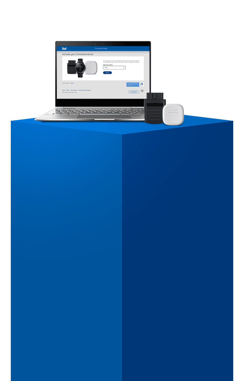Instantly activate your Bell Connected Things online.