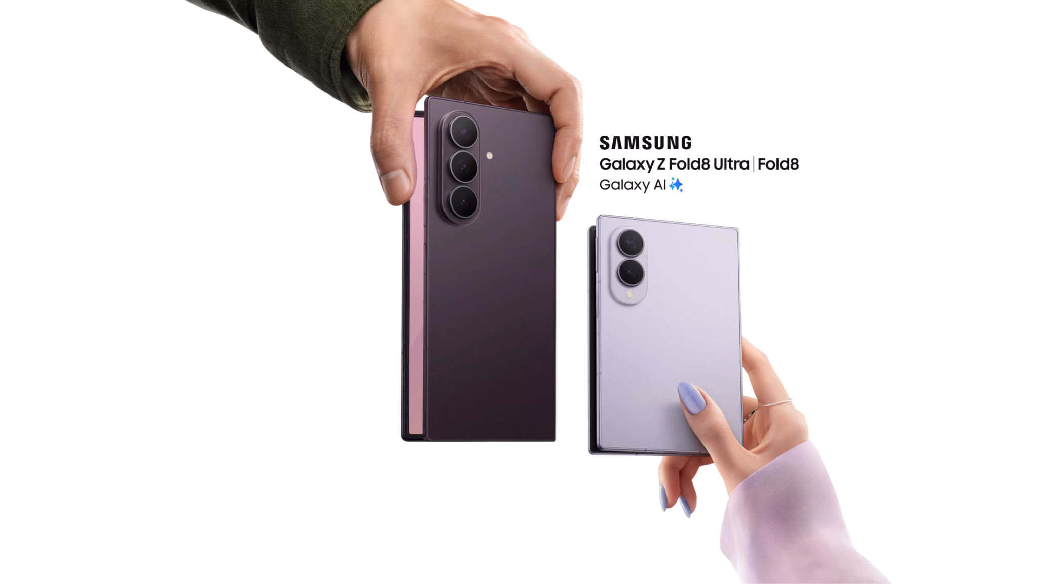 Samsung Galaxy Z Fold 8 Ultra and Fold 8, with Galaxy AI
