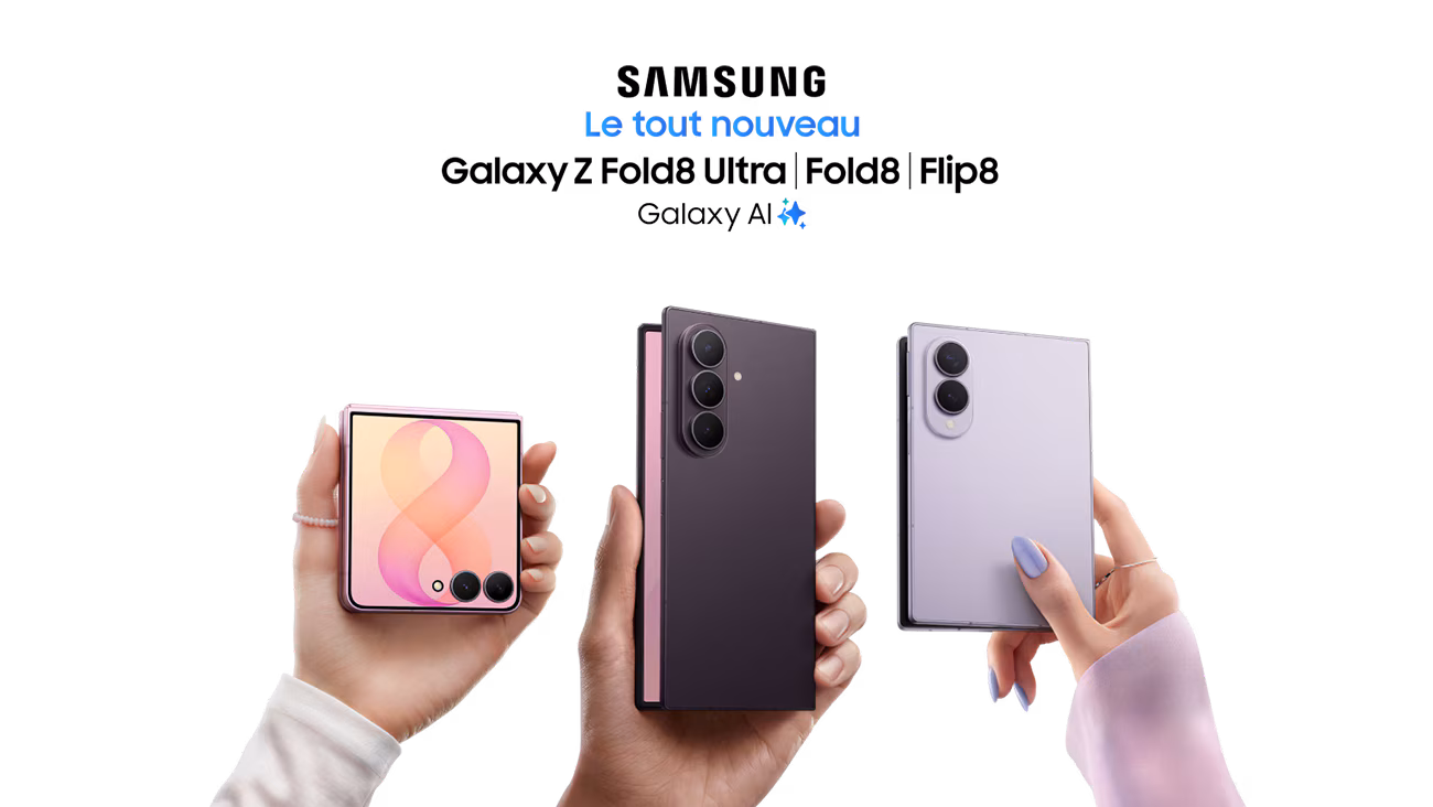 Samsung Galaxy Z Fold 8 Ultra et Fold 8, avec Galaxy AI