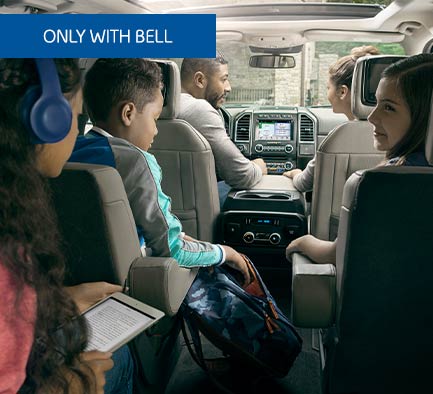 Only with Bell.