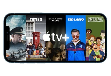 Get one year of Apple TV+ when you buy an iPhone or iPad.