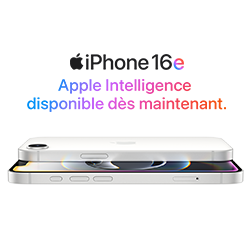 iPhone 16e Apple Intelligence disponible des maintenant.