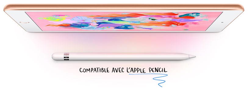 Compatible avec l’Apple Pencil