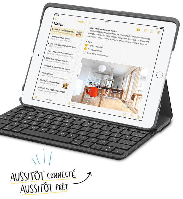 Aussitôt connecté, aussitôt prêt.