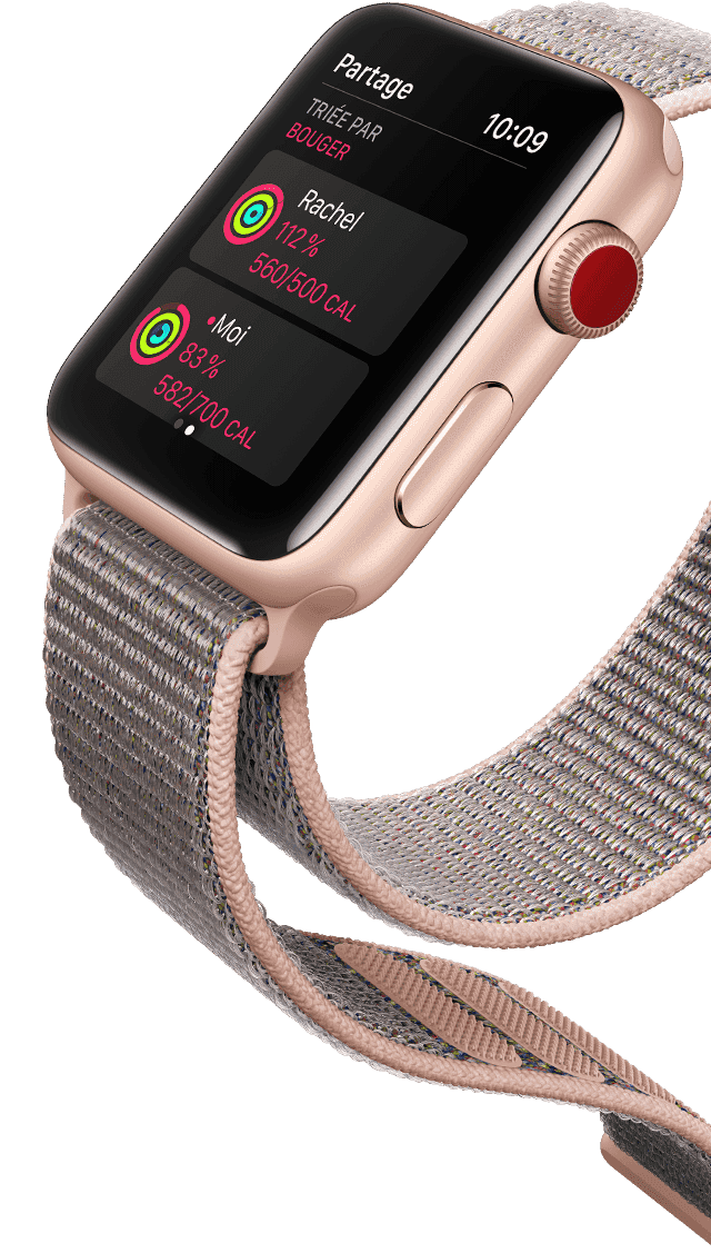 Apple Watch Series acier inoxydable Bell Mobilité
