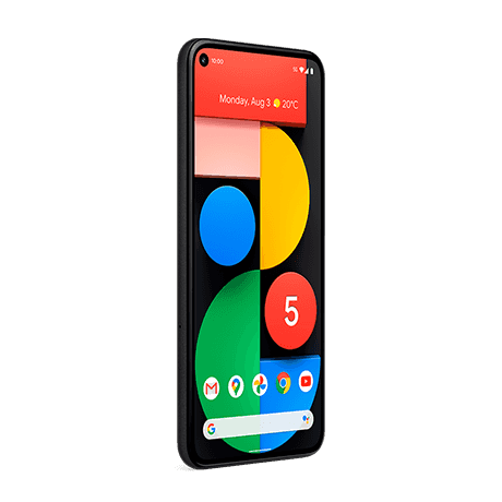 Google Pixel 5 - 128 GB - Default- Black - 105897 - pre-EOL