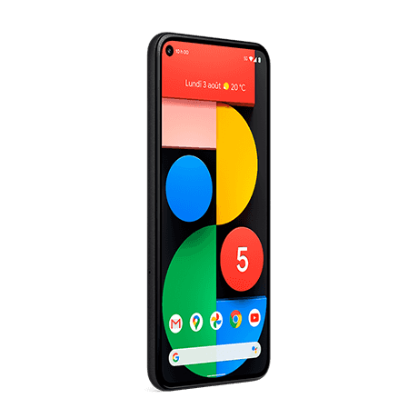 Google Pixel 5 - 128 GB - Default- Black - 105897 - pre-EOL
