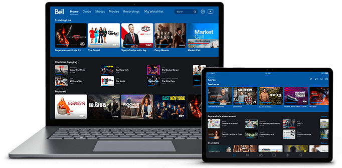 Fibe Internet + Fibe TV app