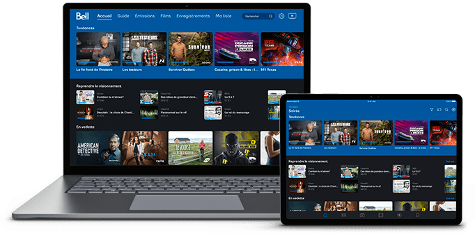 Internet Fibe + Appli Télé Fibe