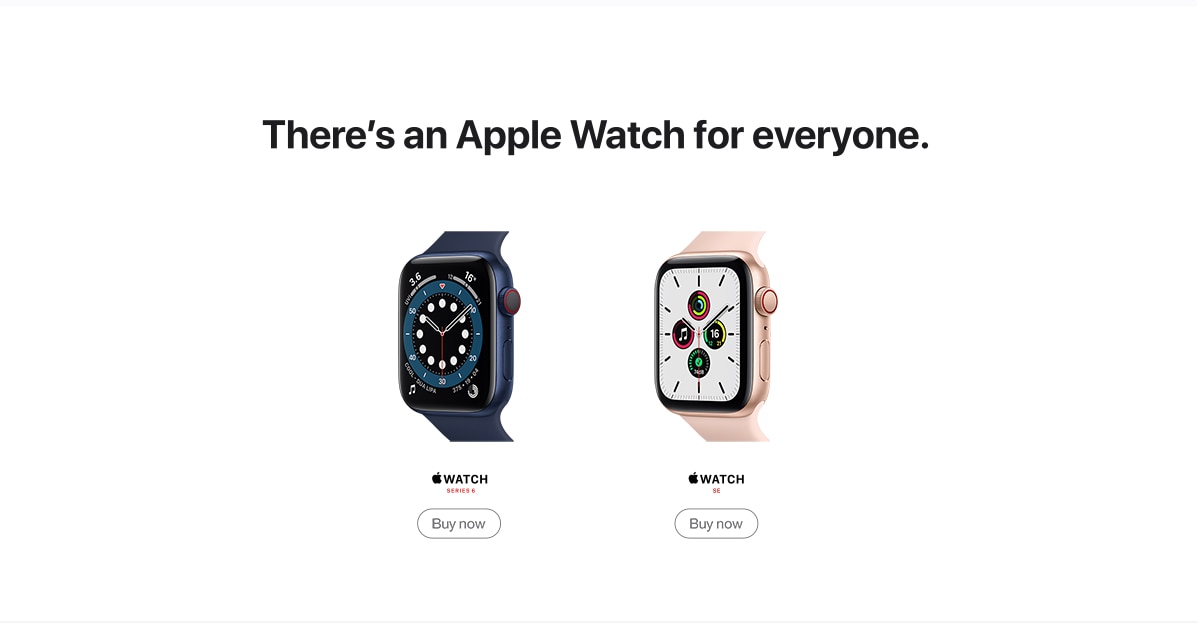 Compare apple watch models