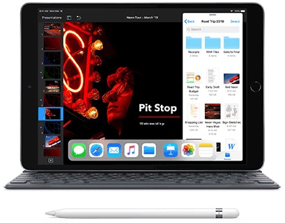 Front view of iPad Air 3