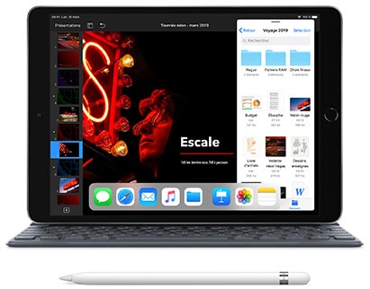Front view of iPad Air 3