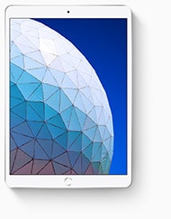 Front view of iPad Air 3.