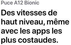 A12 Bionic Chip.