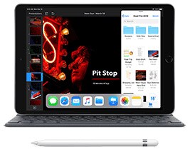 Front view of iPad Air 3
