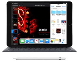 Front view of iPad Air 3